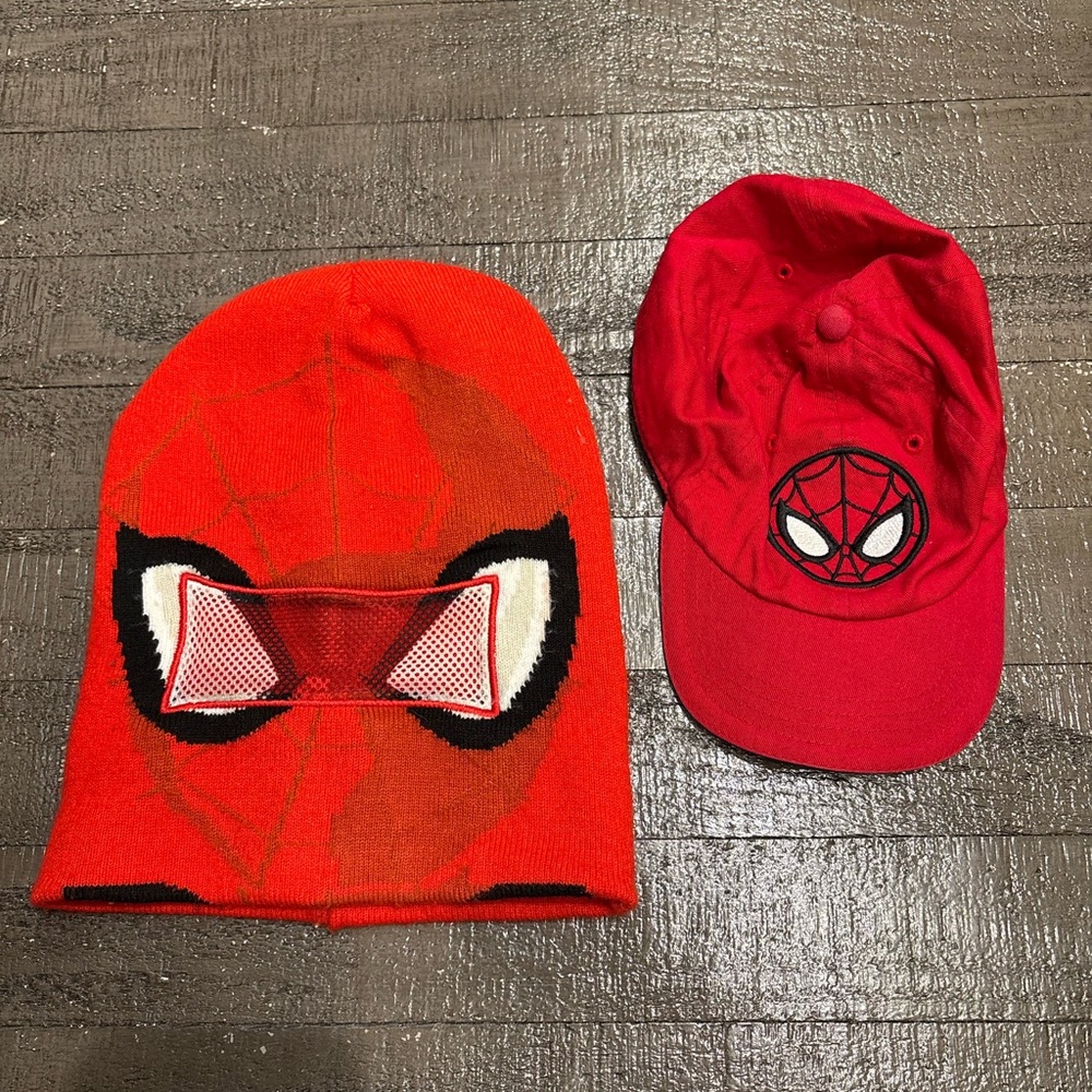 Spider-Themed Red Kids Costume Set